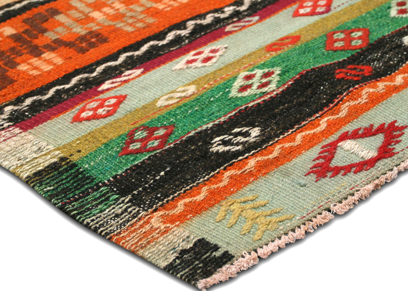Vintage Turkish Kilim - 5'1" x 6' - 135088