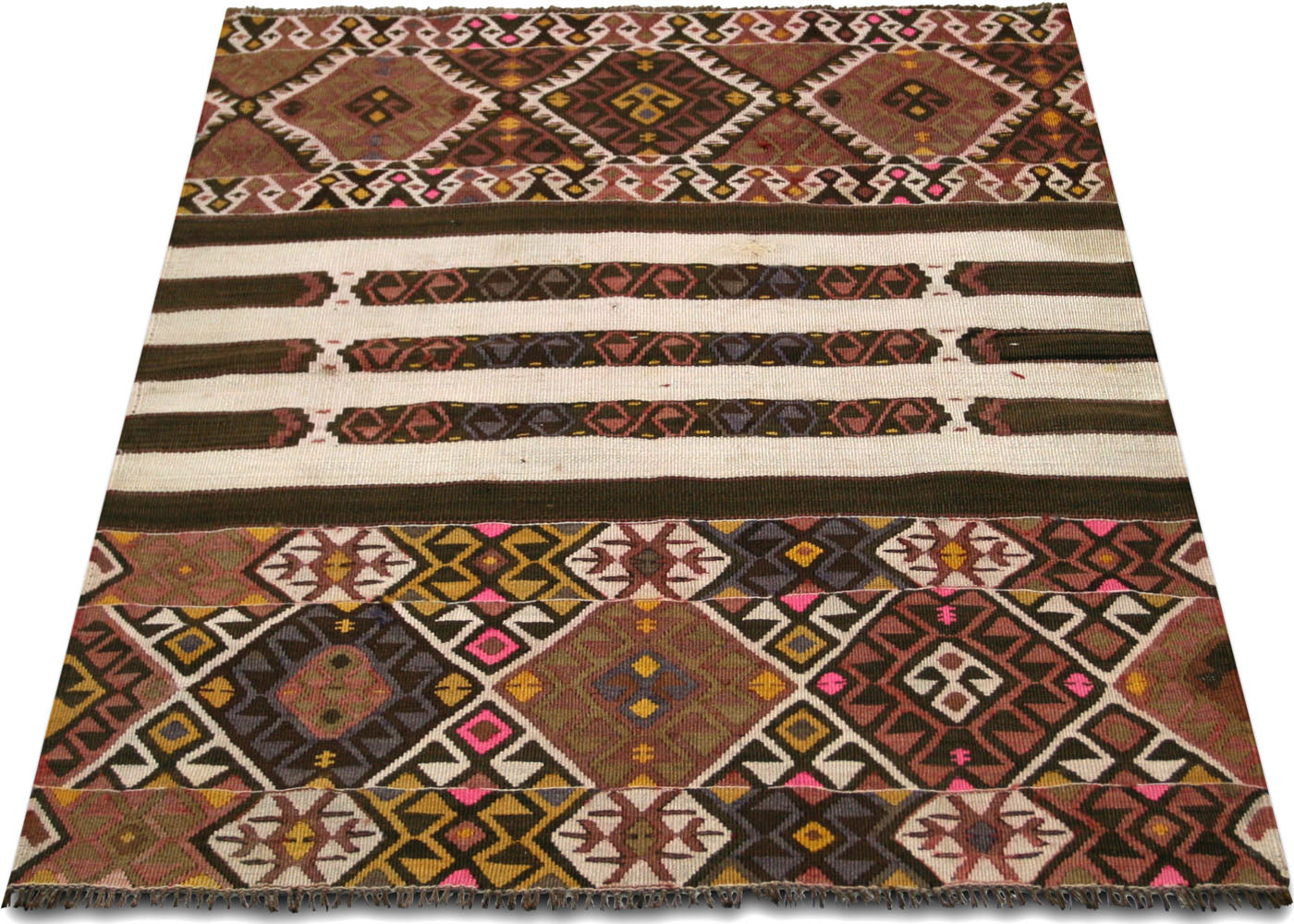 Vintage Turkish Kilim - 2'9" x 3'4" - 135095