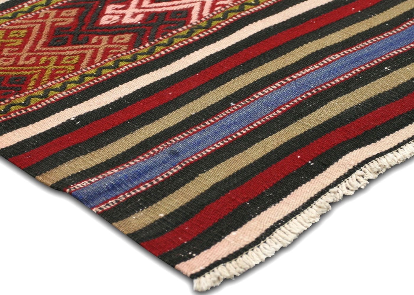 Vintage Turkish Kilim - 4'11" x 8'4" - 135098