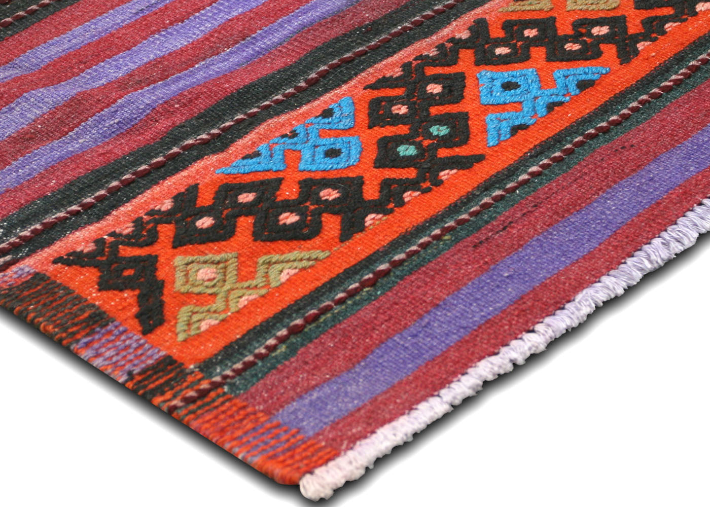 Vintage Turkish Kilim - 5' x 6'4" - 135116