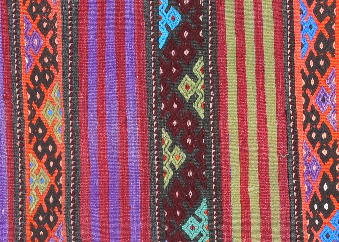 Vintage Turkish Kilim - 5' x 6'4" - 135116