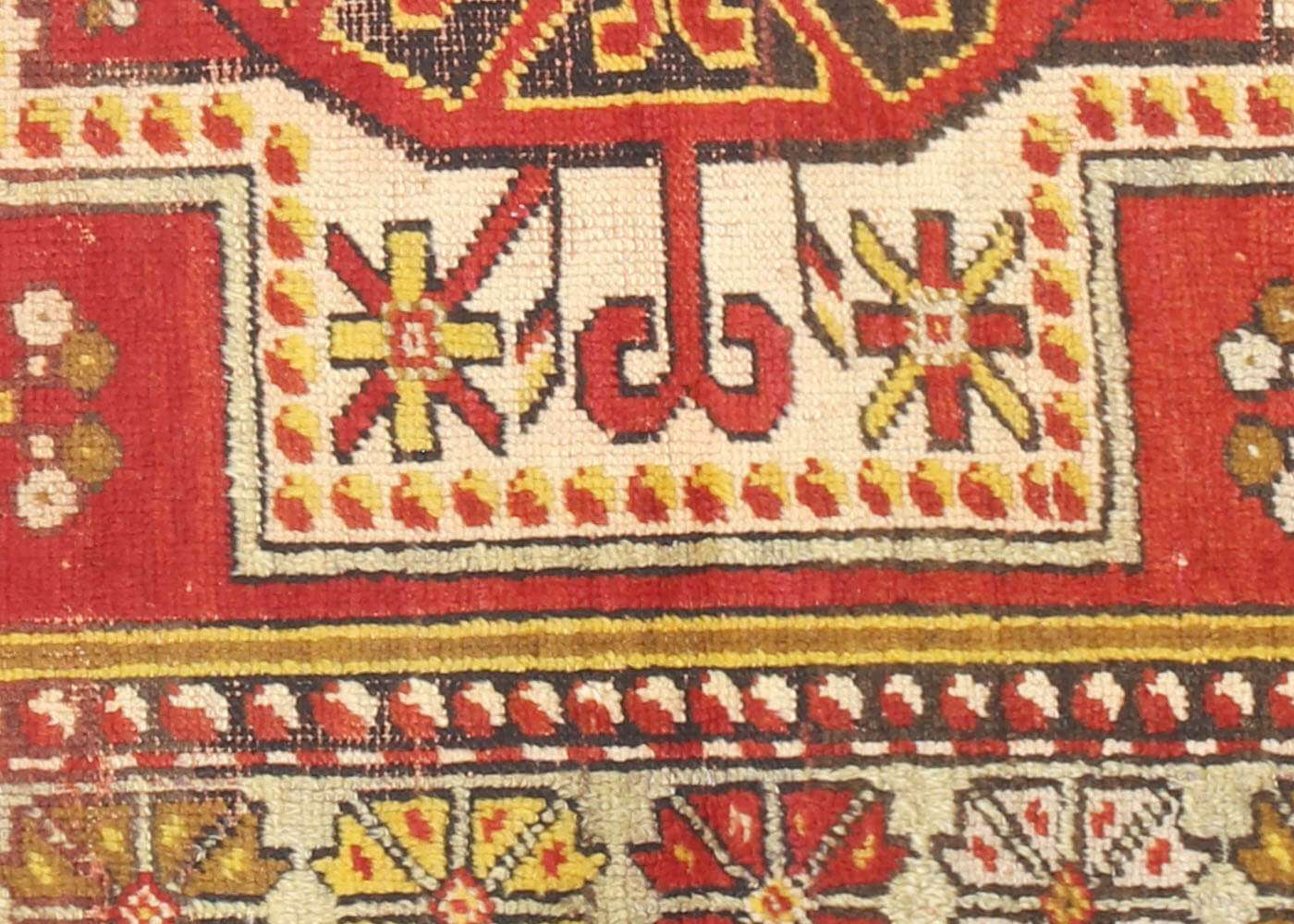 Vintage Turkish Oushak Rug - 3'6" x 4'7" - 137016