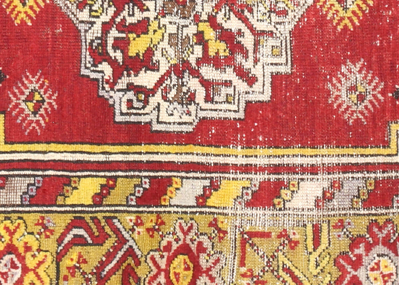 Vintage Turkish Oushak Rug - 3'7" x 5'3" - 137033
