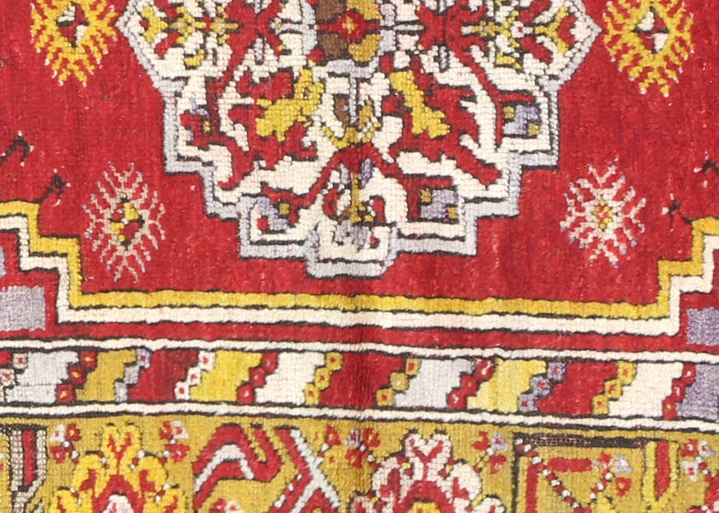 Vintage Turkish Oushak Rug - 3'7" x 5'1" - 137034