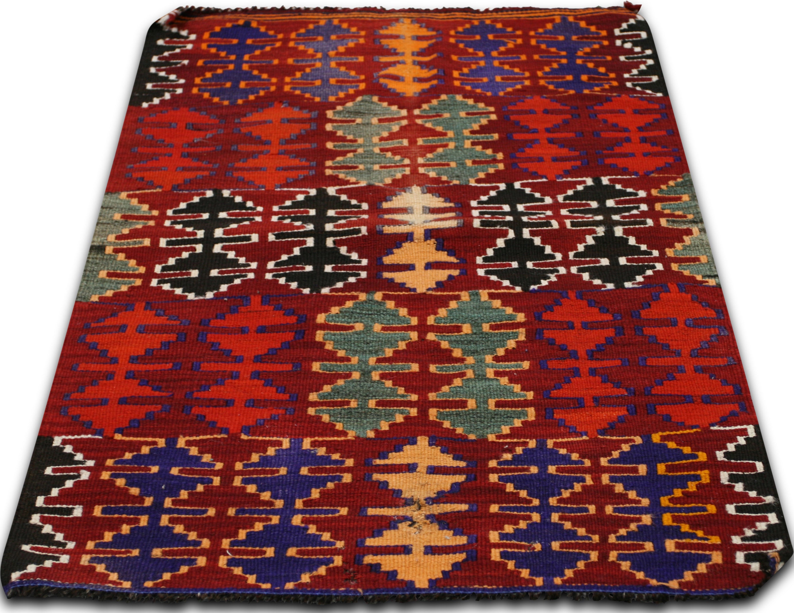 Vintage Turkish Kilim - 2'4" x 3'11" - 137085