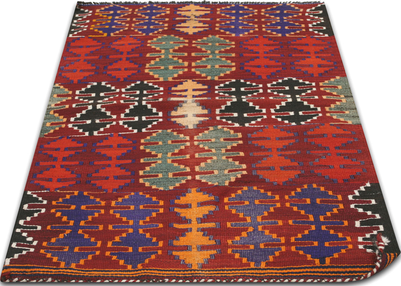 Vintage Turkish Kilim - 2'4" x 3'11" - 137085