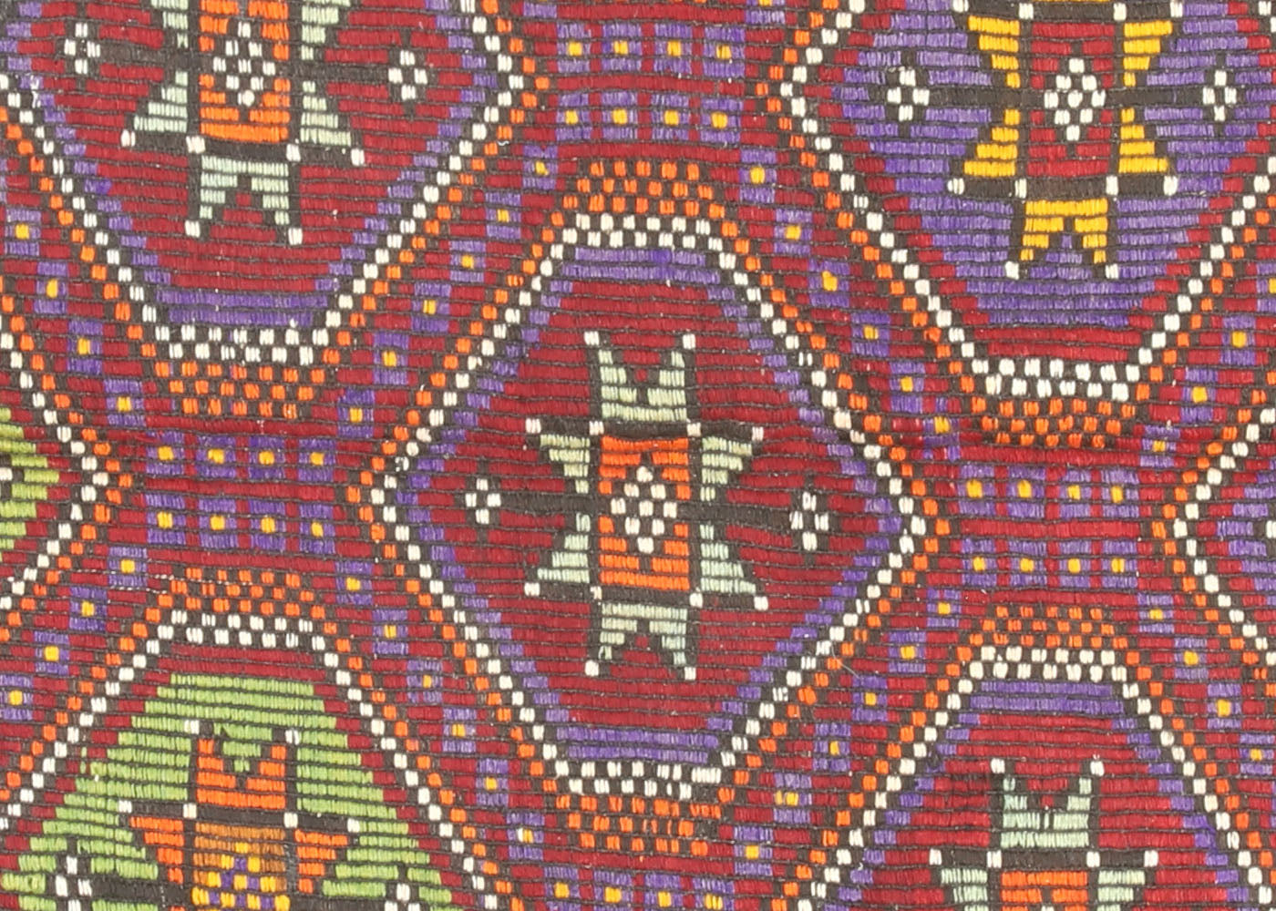 Vintage Turkish Kilim - 5'11" x 9'2" - 137091