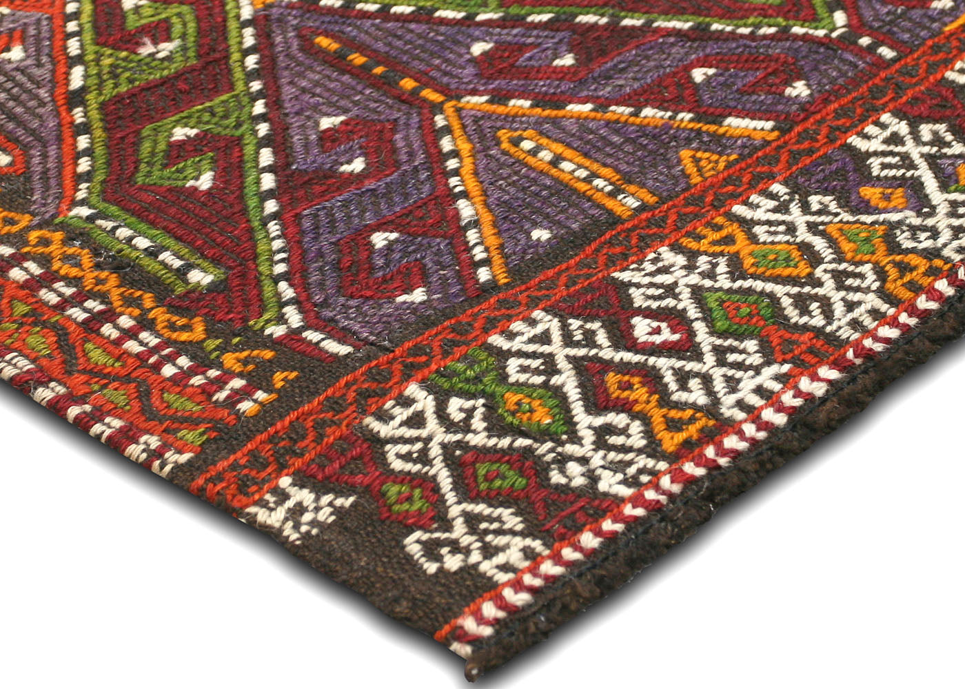 Vintage Turkish Kilim - 3'5" x 4'5" - 137114