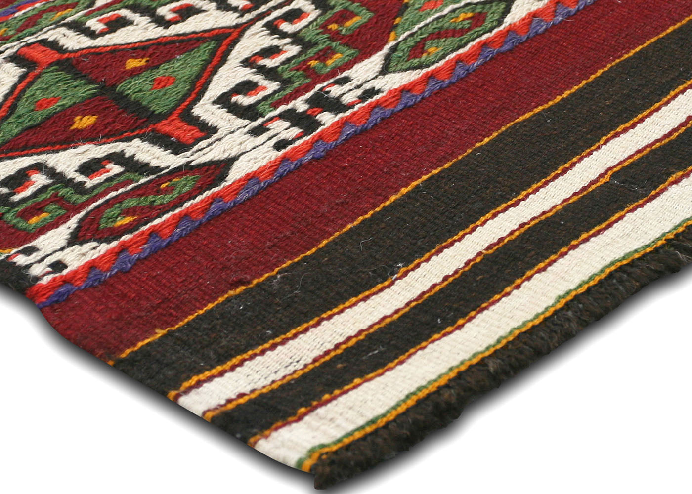 Vintage Turkish Kilim - 3' x 3'2" - 137120
