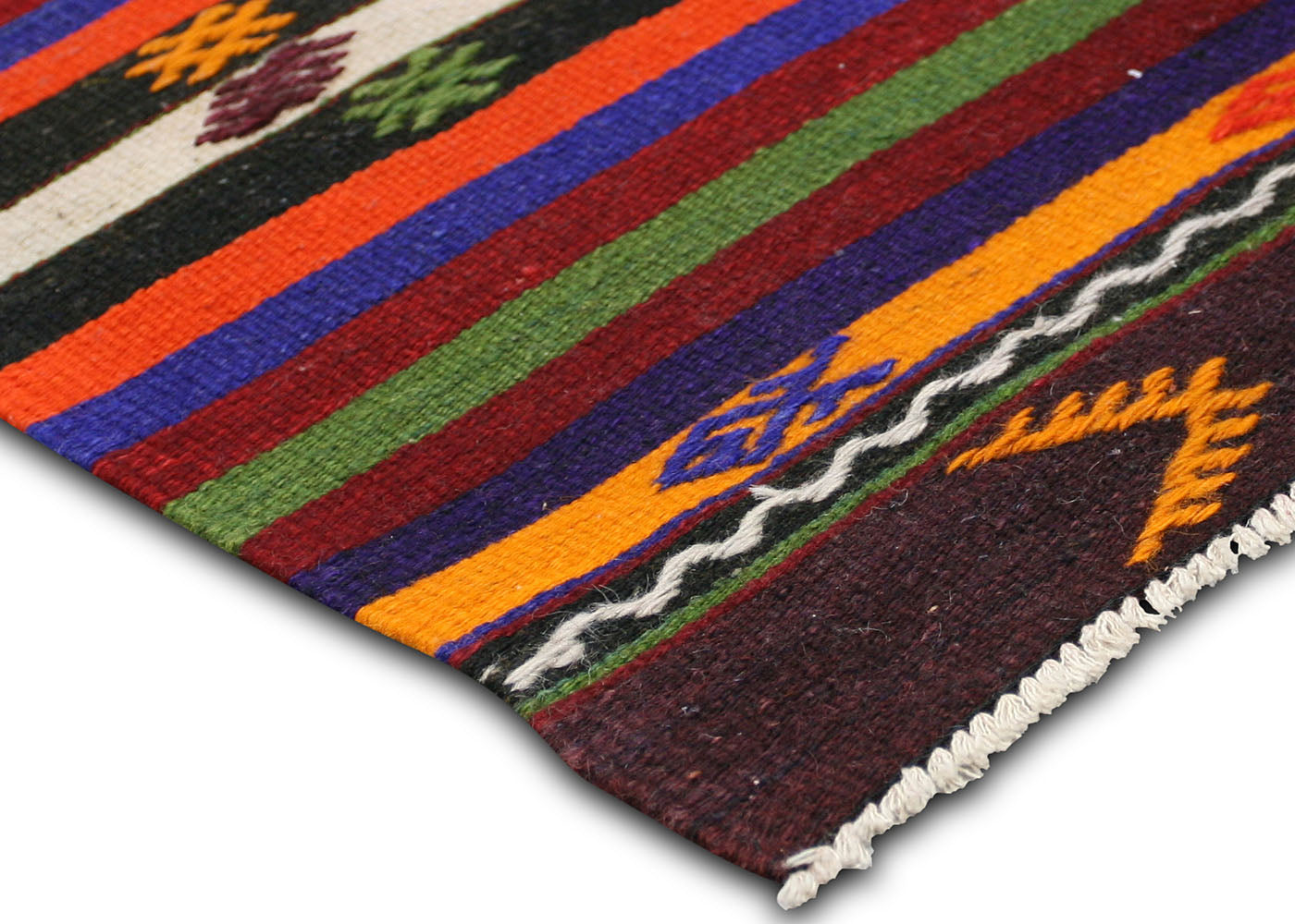 Vintage Turkish Kilim - 3'3" x 5'3" - 137123