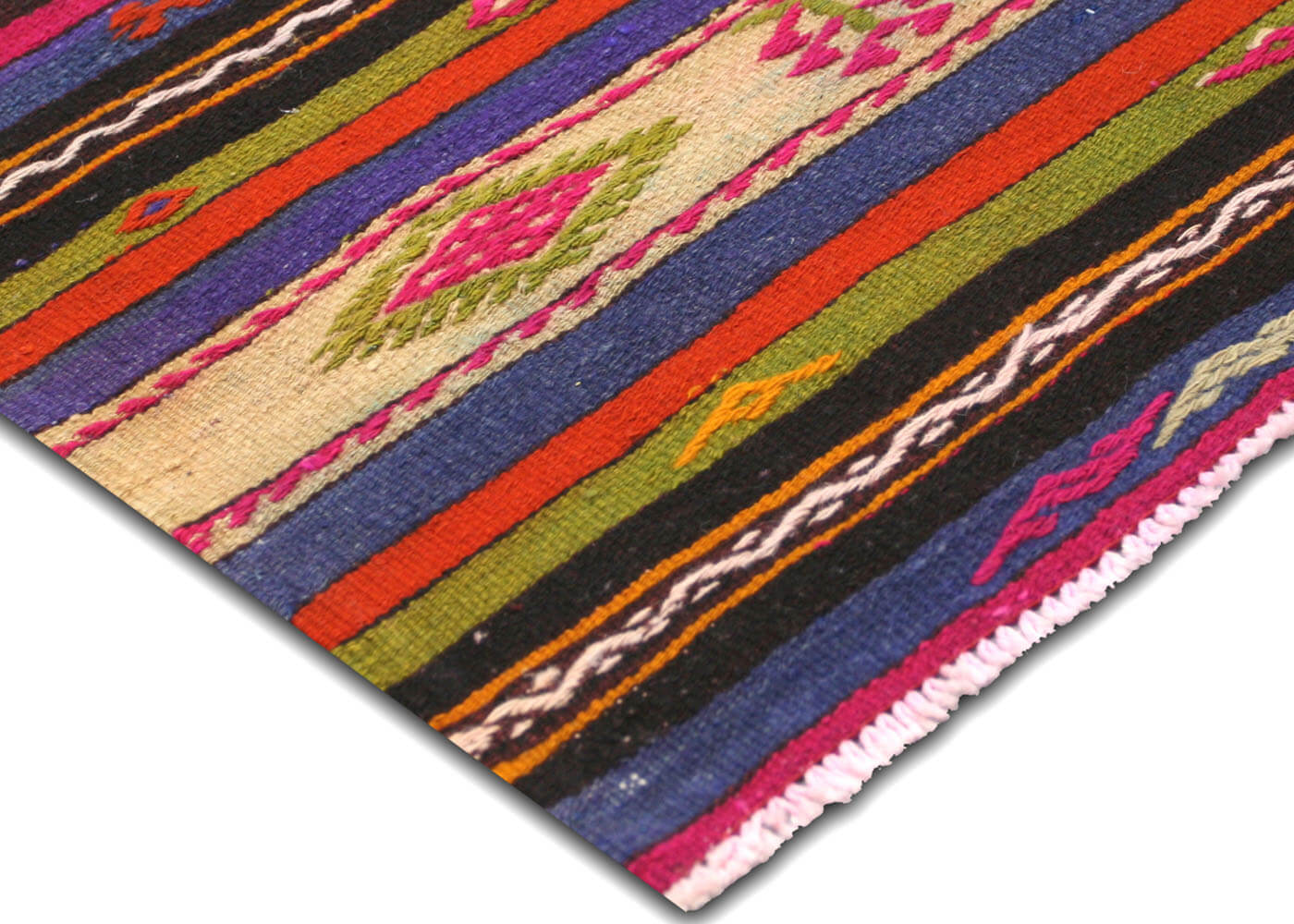 Vintage Turkish Kilim - 3'10" x 4'8" - 137124