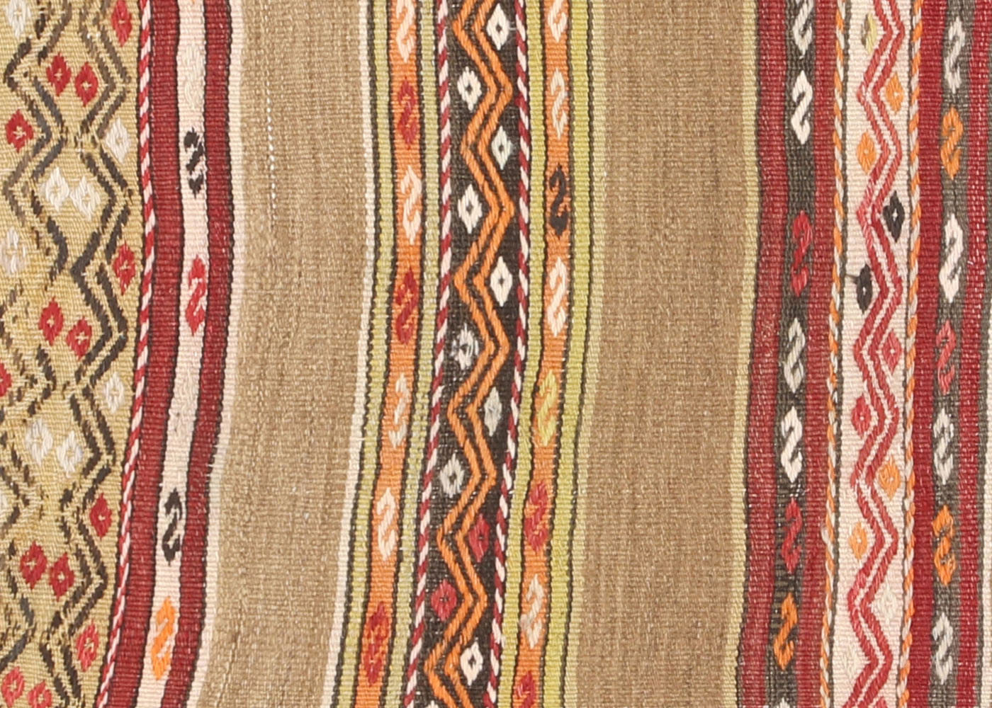 Vintage Turkish Kilim - 4'4" x 5'1" - 137127
