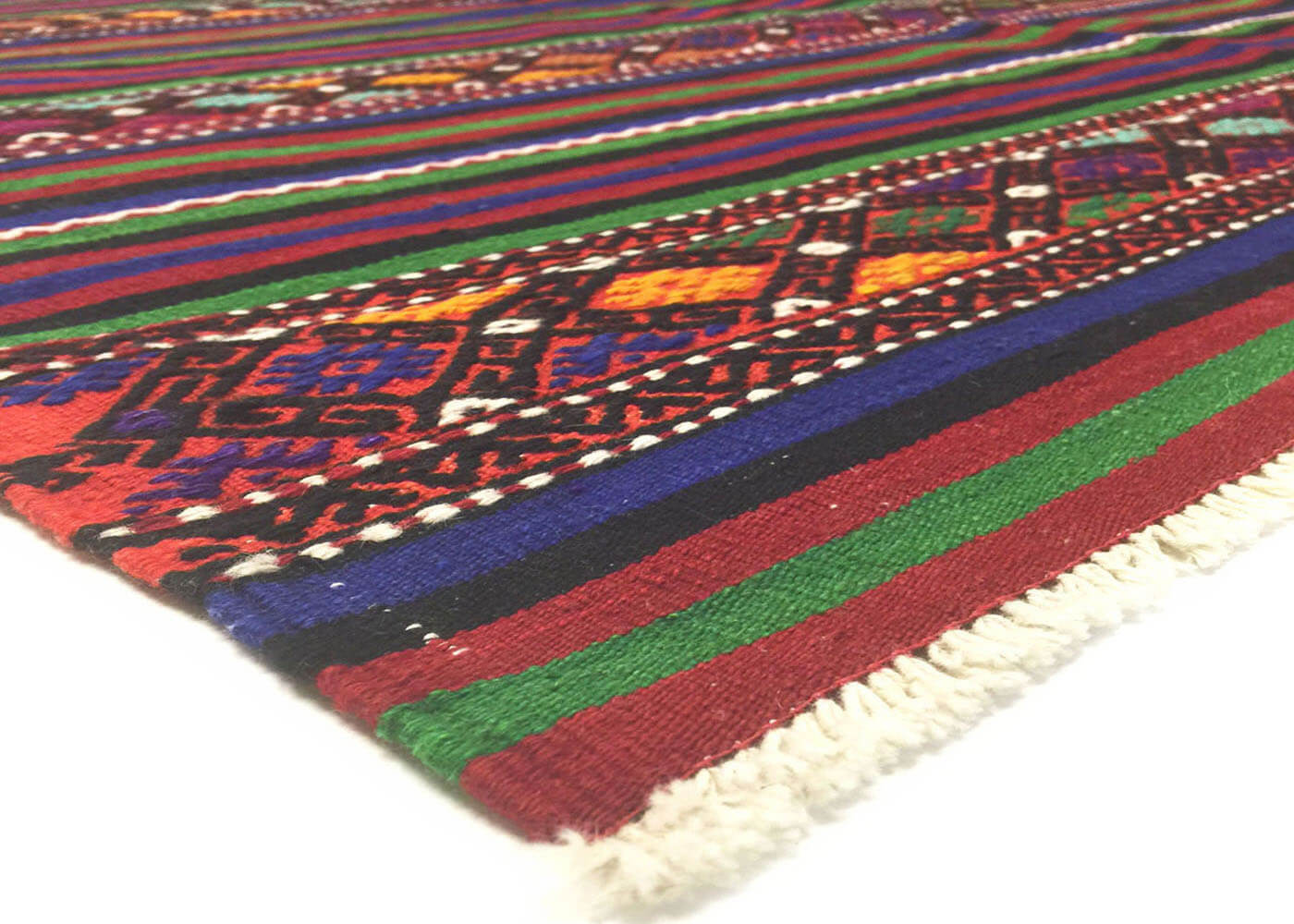 Vintage Turkish Kilim - 5'5" x 8'5" - 137146