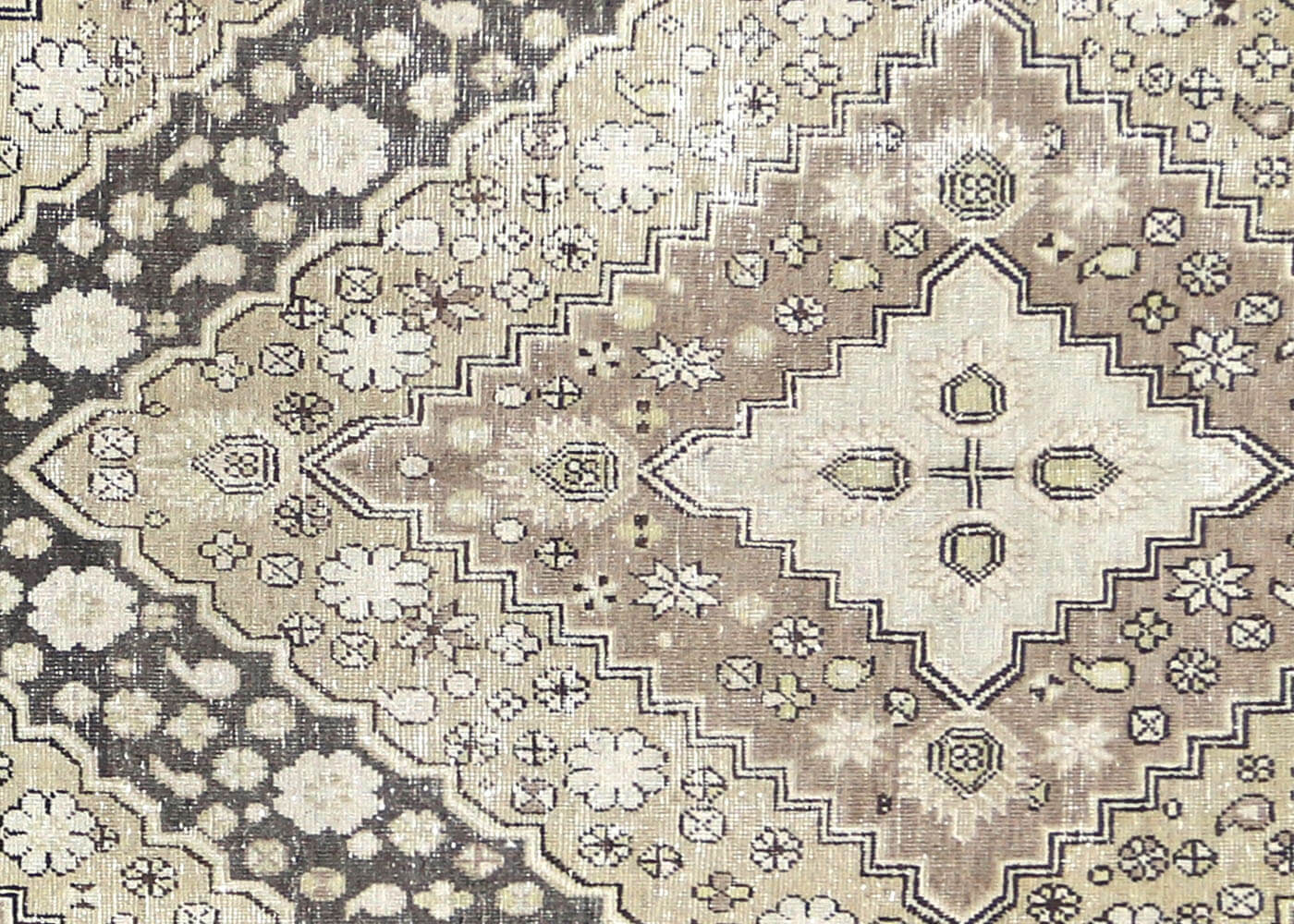 Vintage Uzbek Khotan Rug - 6'6" x 12'6" - 140007