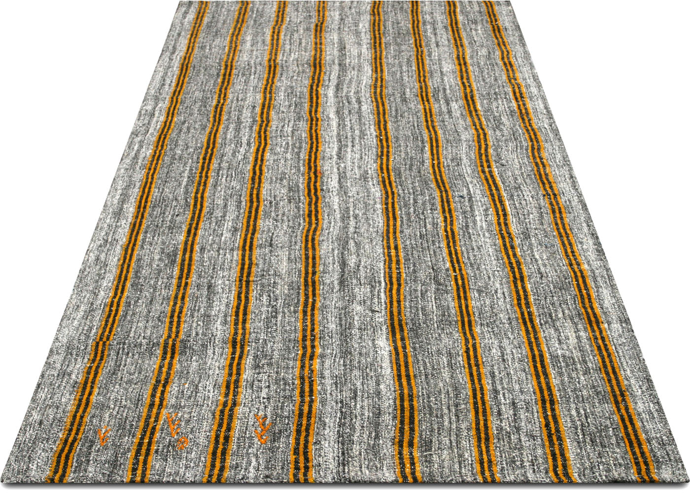 Vintage Turkish Rag Kilim - 4'6" x 10'4" - 140034