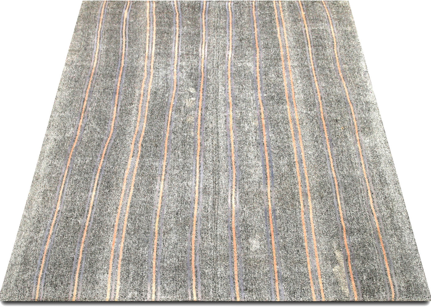 Vintage Turkish Rag Kilim - 7'1" x 9'3" - 140049