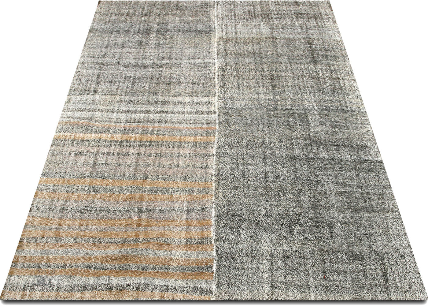 Vintage Turkish Rag Kilim - 6'5" x 9'8" - 140051