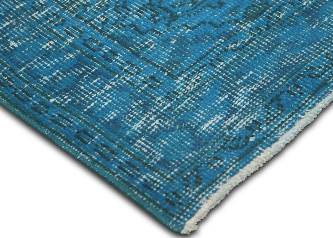 Vintage Turkish OverDyed Rug - 3'10" x 6'8" - 140115