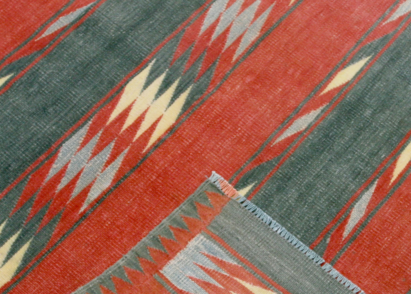 Vintage Afghan Maimana Kilim - 6'2" x 8'0" - 140164
