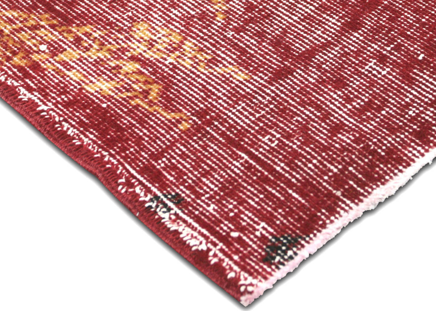 Vintage Turkish Mid-Century-Modern Rug - 3'10" x 7' - 140190
