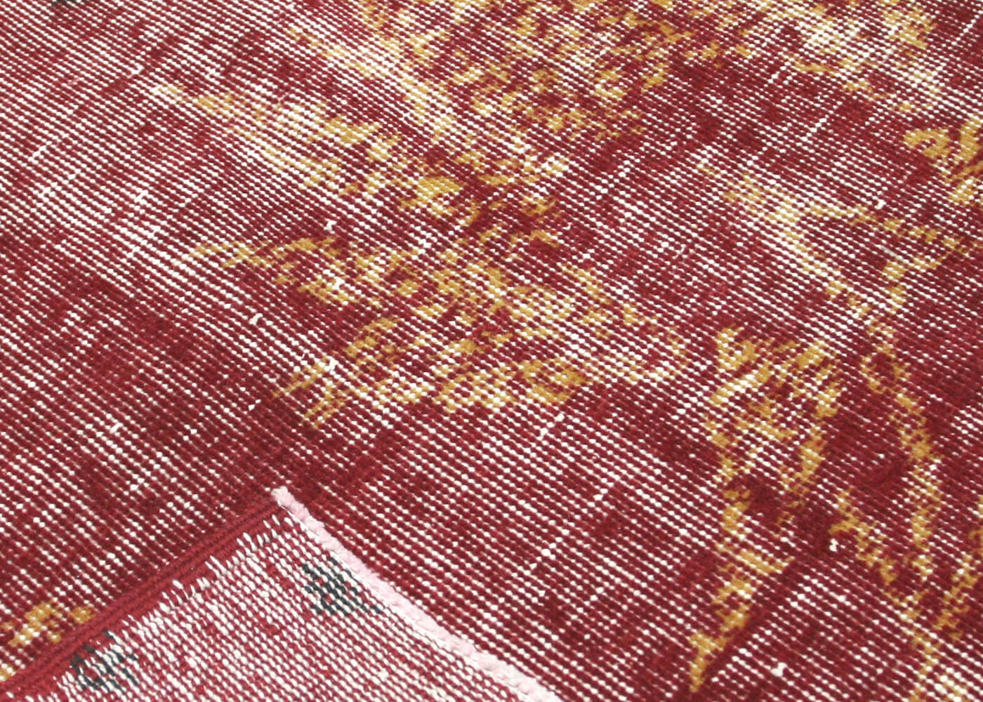 Vintage Turkish Mid-Century-Modern Rug - 3'10" x 7' - 140190