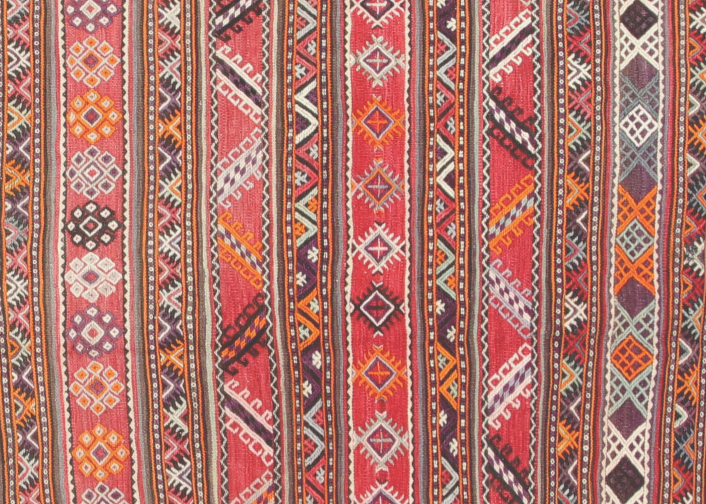Vintage Persian Kilim - 5'11" x 12'4" - 140197