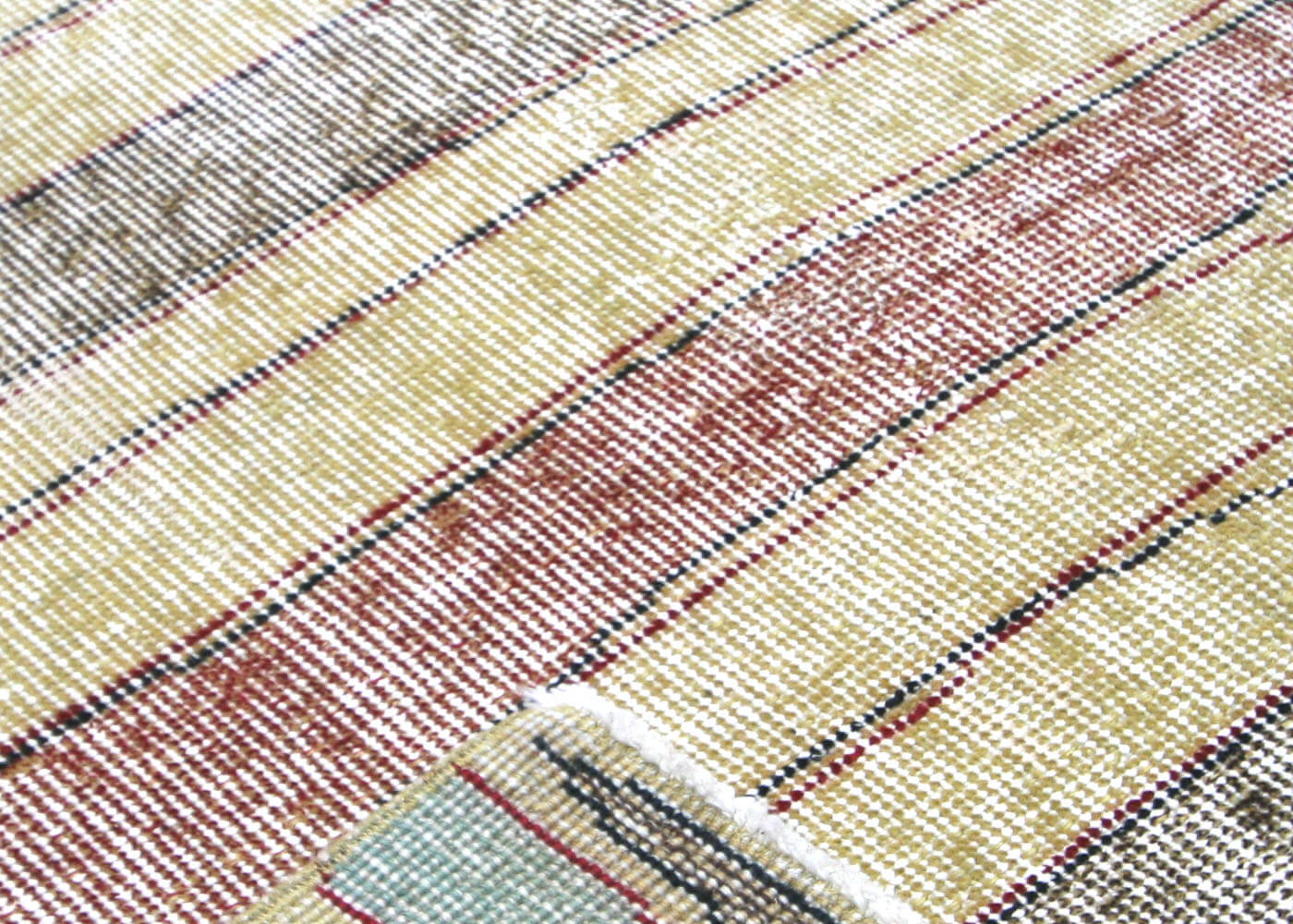 Vintage Turkish Mid-Century-Modern Rug - 6'10" x 10'4" - 140215