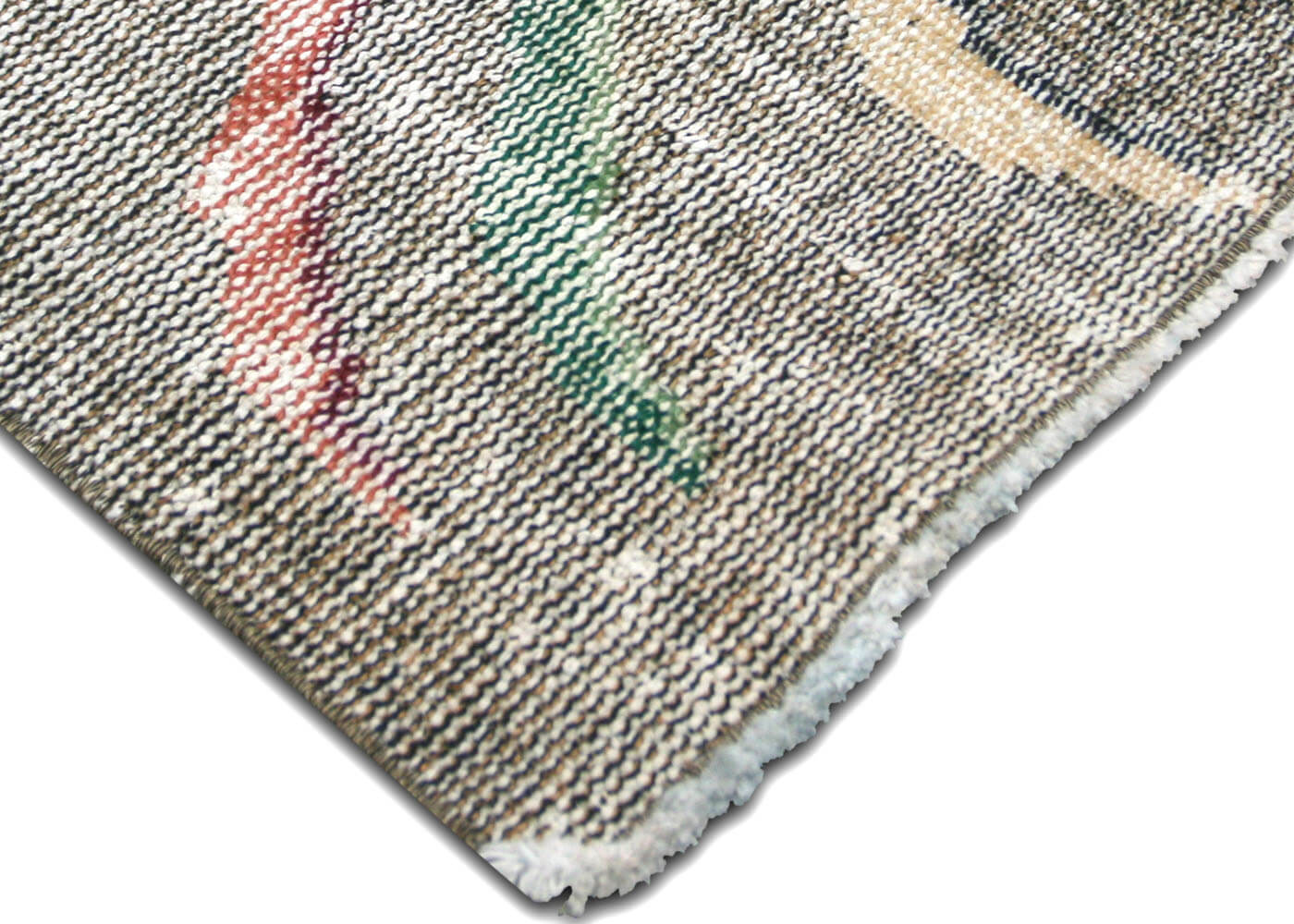 Vintage Turkish Mid-Century-Modern Rug - 6' x 8'10" - 140216