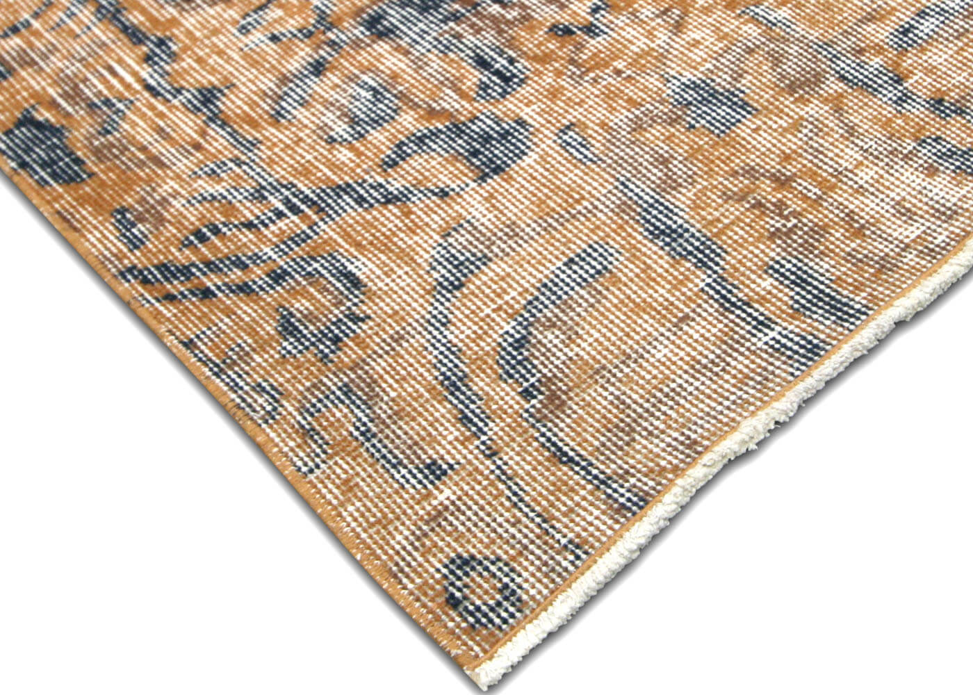 Vintage Turkish Mid-Century-Modern Rug - 6'9" x 9'6" - 140219