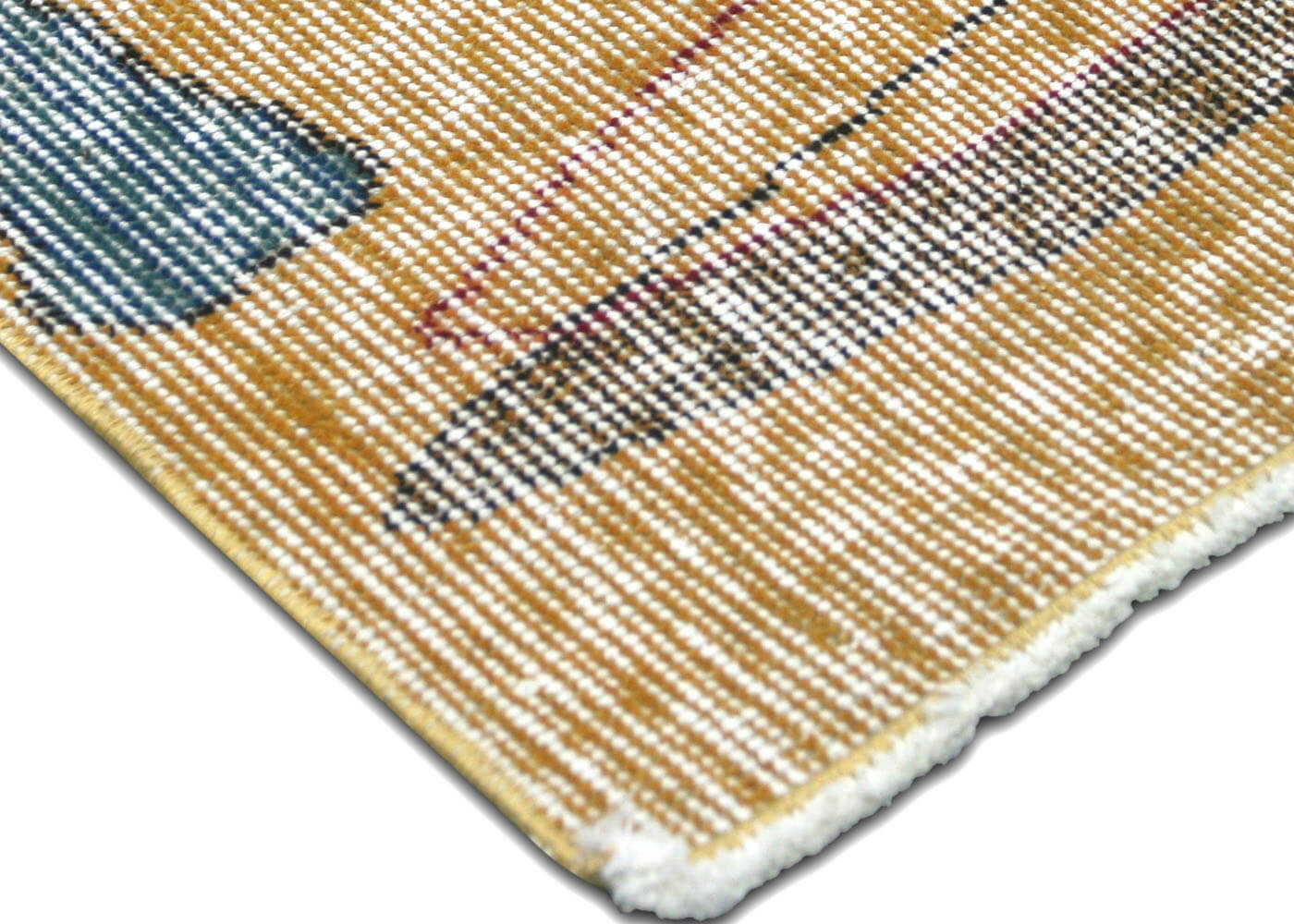 Vintage Turkish Mid-Century-Modern Rug - 4'11" x 8'1" - 140223