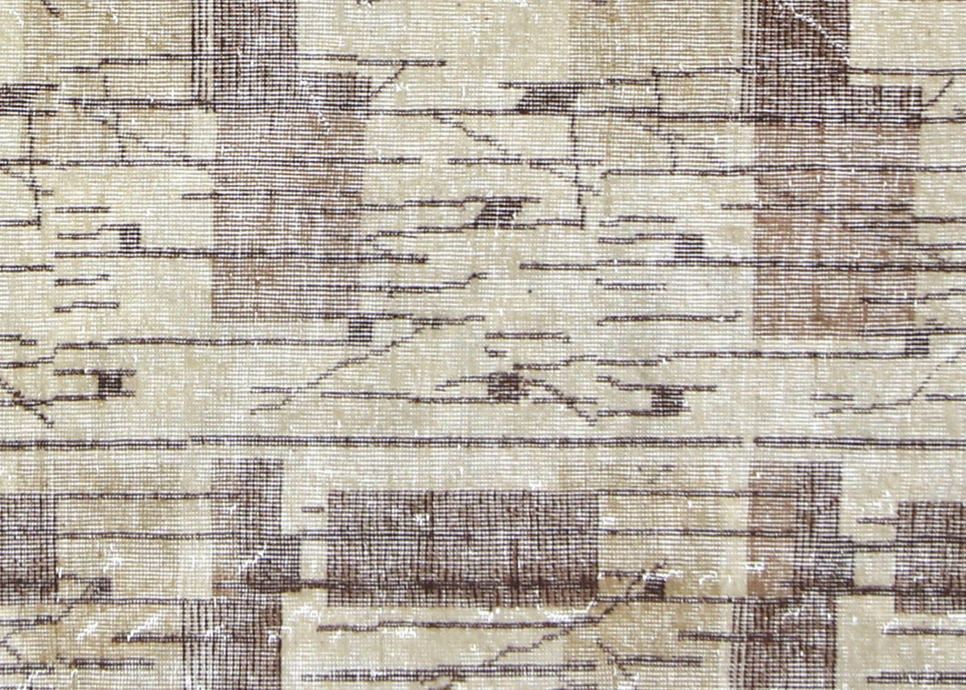 Vintage Turkish Mid-Century-Modern Rug - 5'8" x 9'5" - 140229