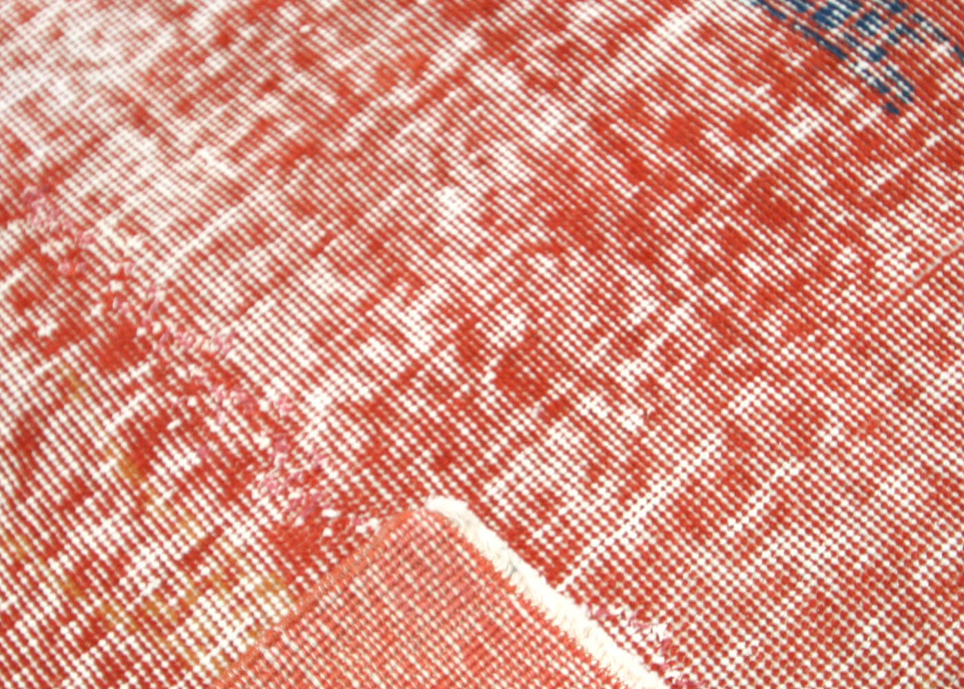 Vintage Turkish Mid-Century-Modern Rug - 6'7" x 9'9" - 140234