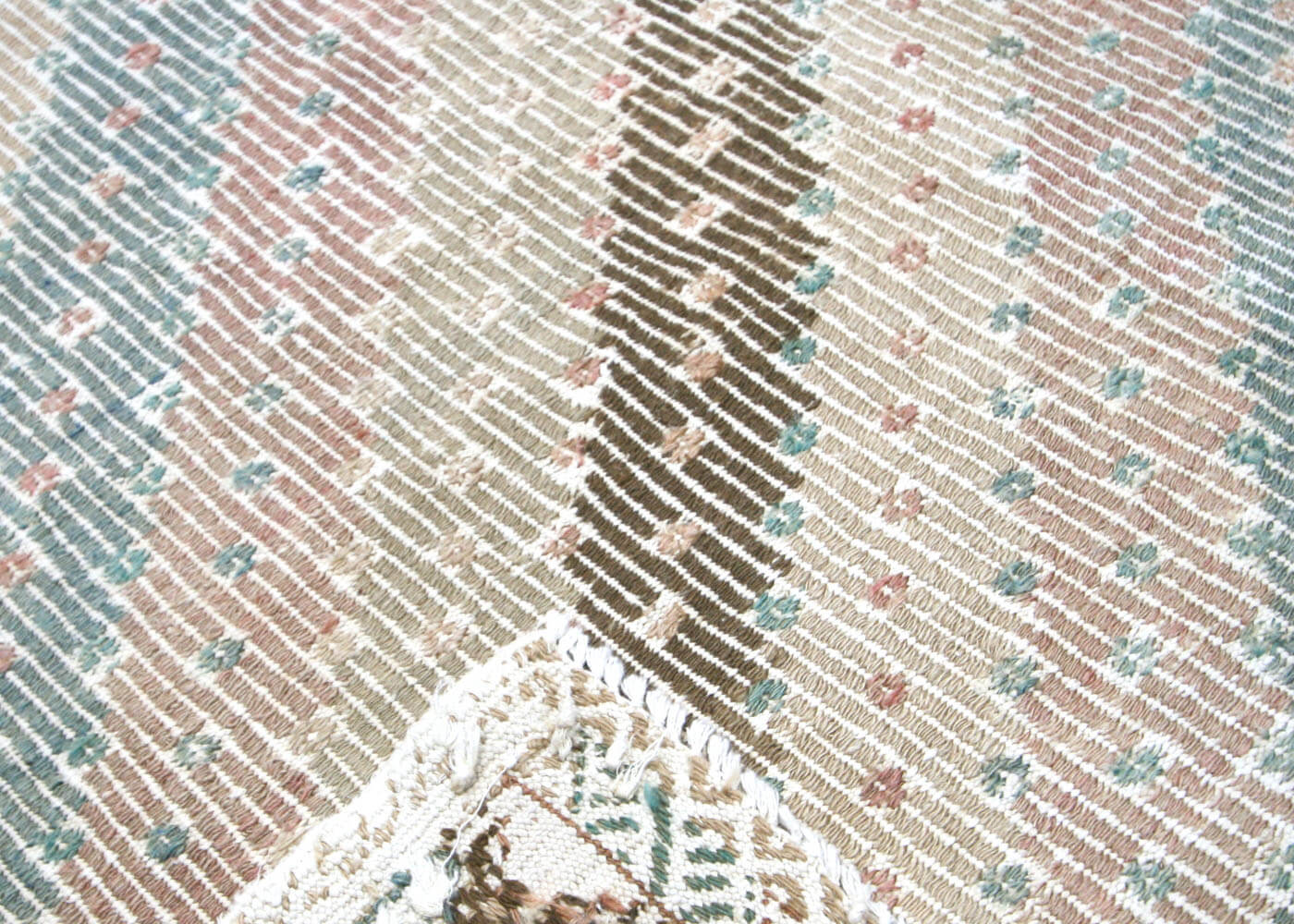 Vintage Turkish Kilim - 6'5" x 11'4" - 140281
