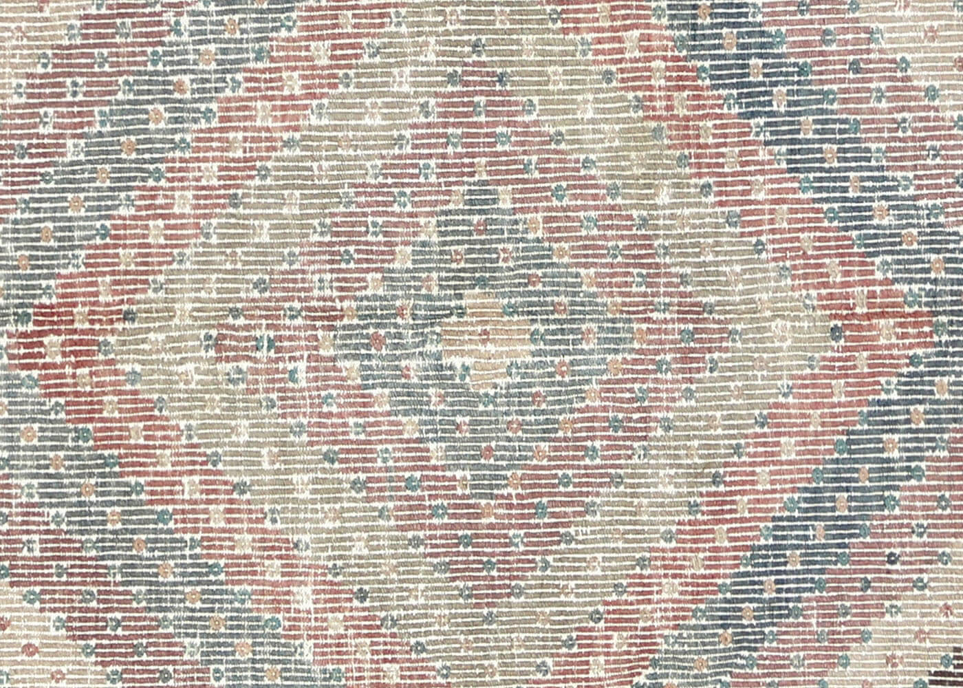 Vintage Turkish Kilim - 6'5" x 11'4" - 140281