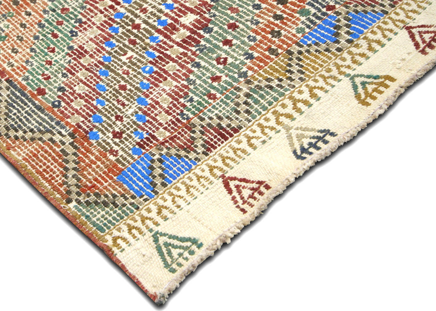 Vintage Turkish Kilim - 6' x 9'1" - 140289