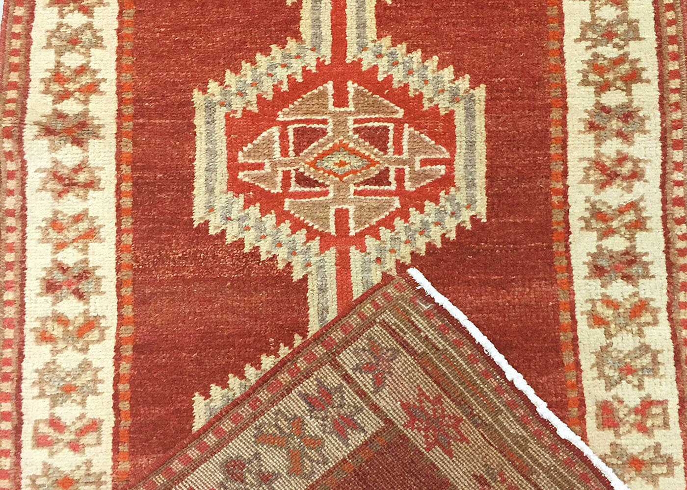 Vintage Turkish Oushak Runner - 2'9" x 11'11" - 140307
