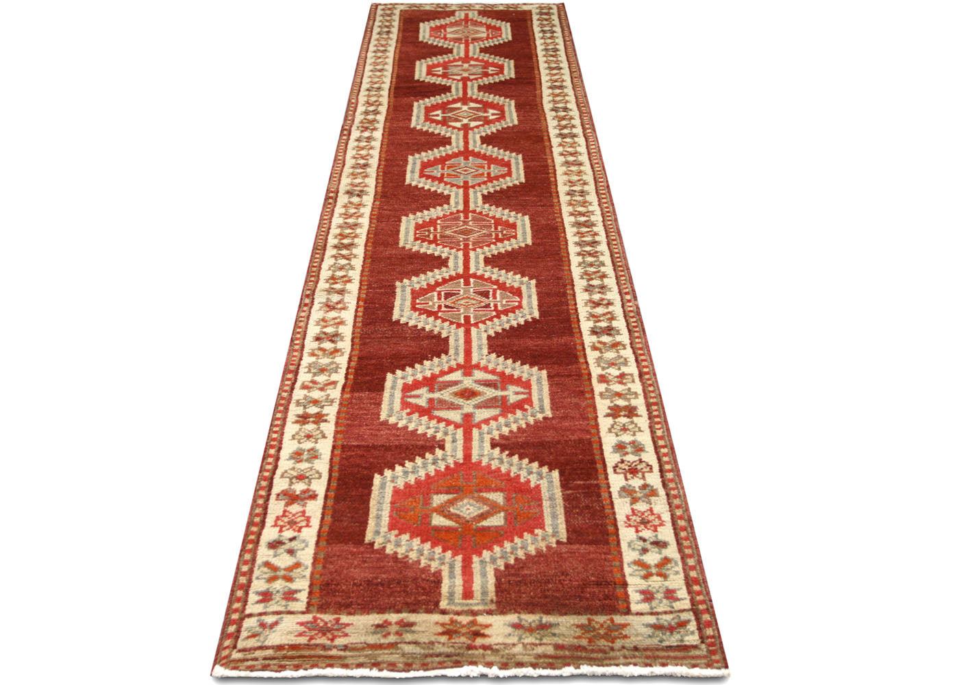 Vintage Turkish Oushak Runner - 2'9" x 11'11" - 140307