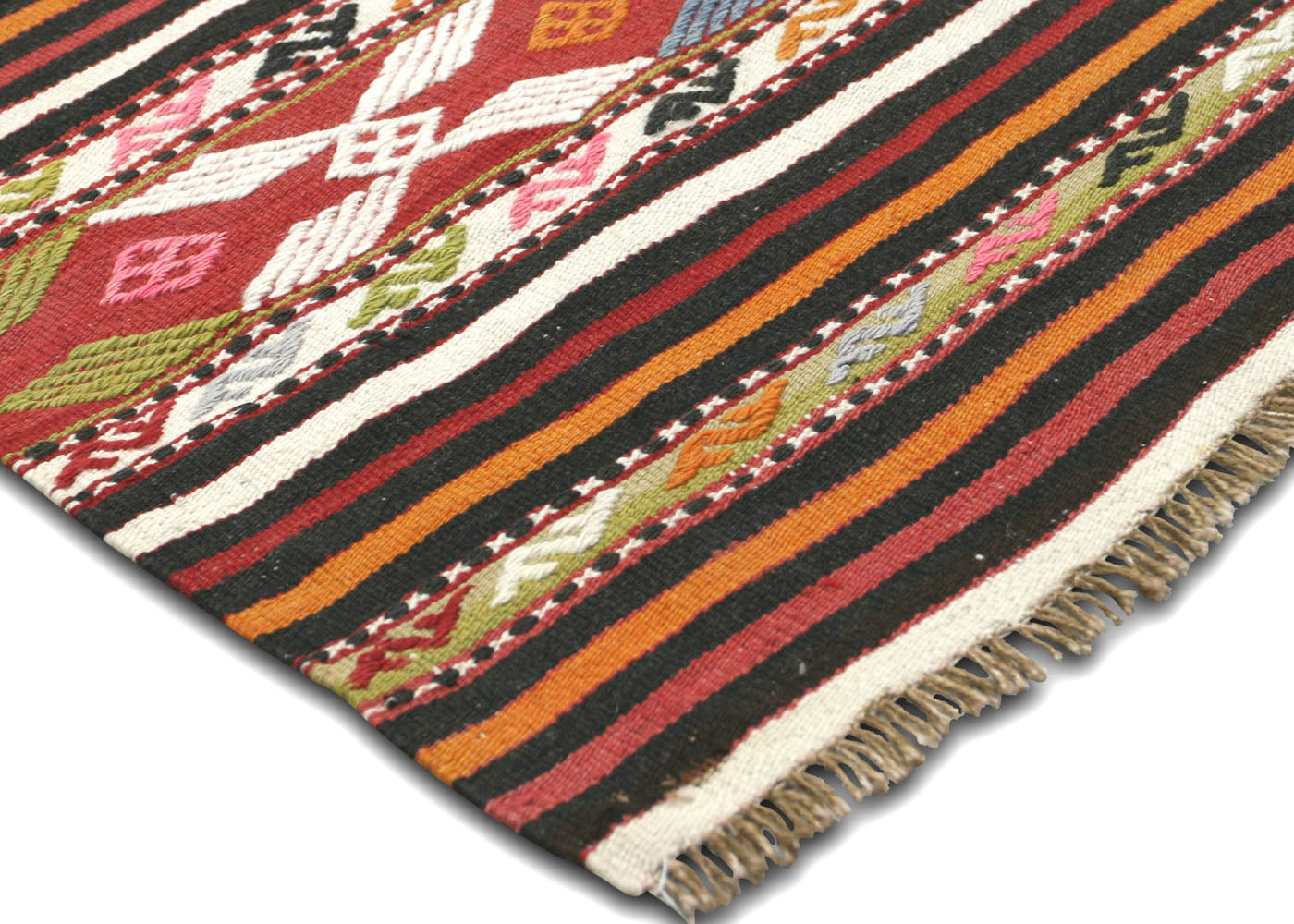 Vintage Turkish Kilim - 4'10" x 7'2" - 140312