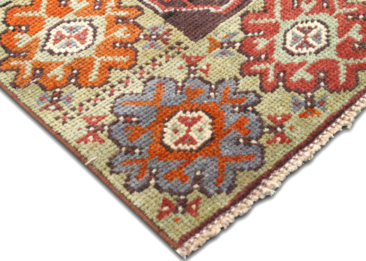 Vintage Turkish Oushak Rug - 3'2" x 5'7" - 140317