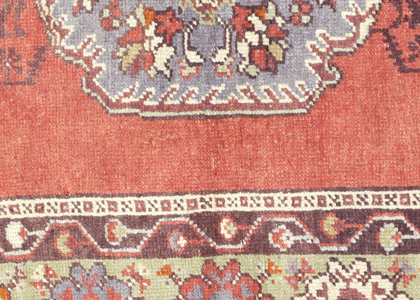 Vintage Turkish Oushak Rug - 3'2" x 5'7" - 140317