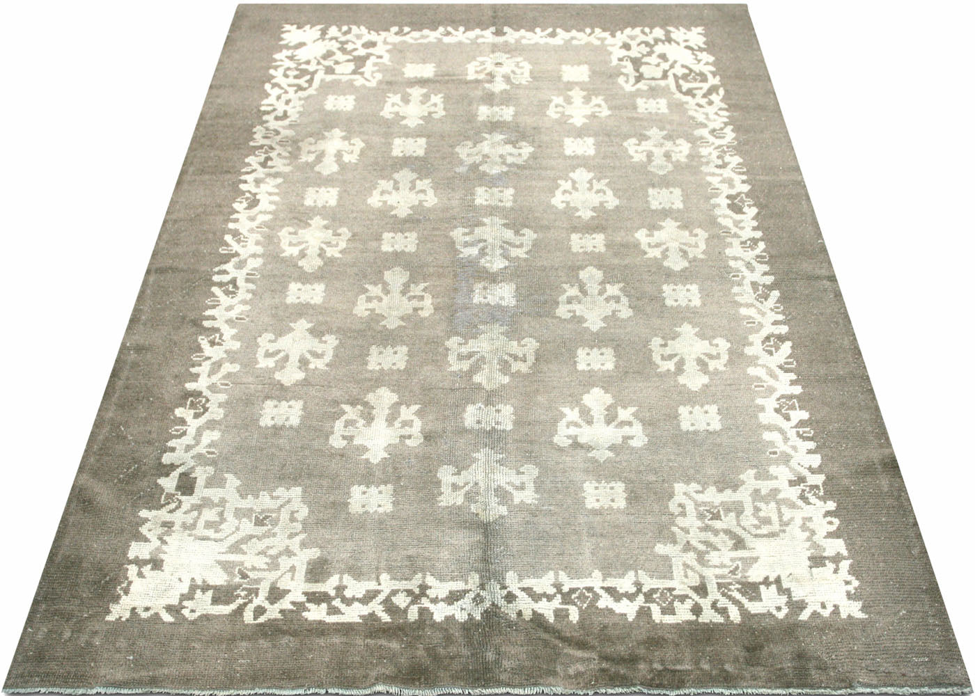 Vintage Turkish Oushak Rug - 6'9" x 9'7" - 140332