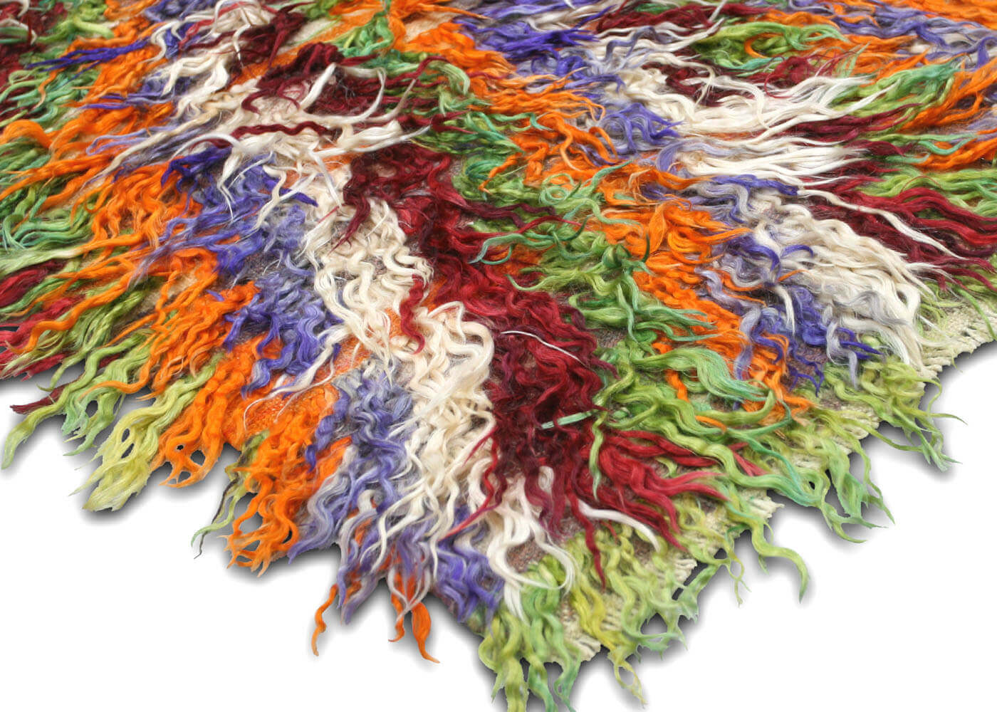 Vintage Turkish Tulu Rug - 3'11" x 7'1" - 140356