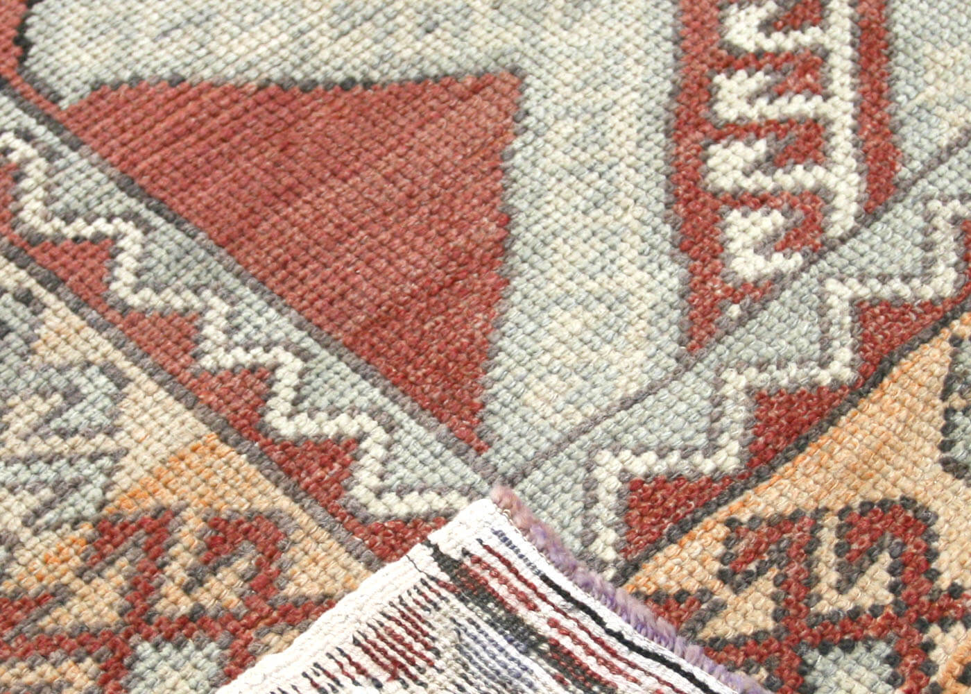 Vintage Turkish Oushak Rug - 3'6" x 5'8" - 140370