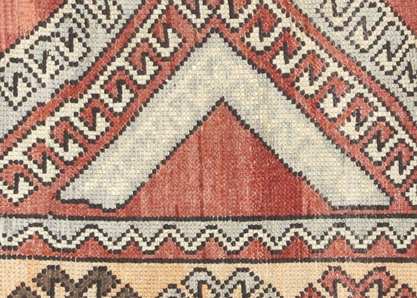 Vintage Turkish Oushak Rug - 3'6" x 5'8" - 140370
