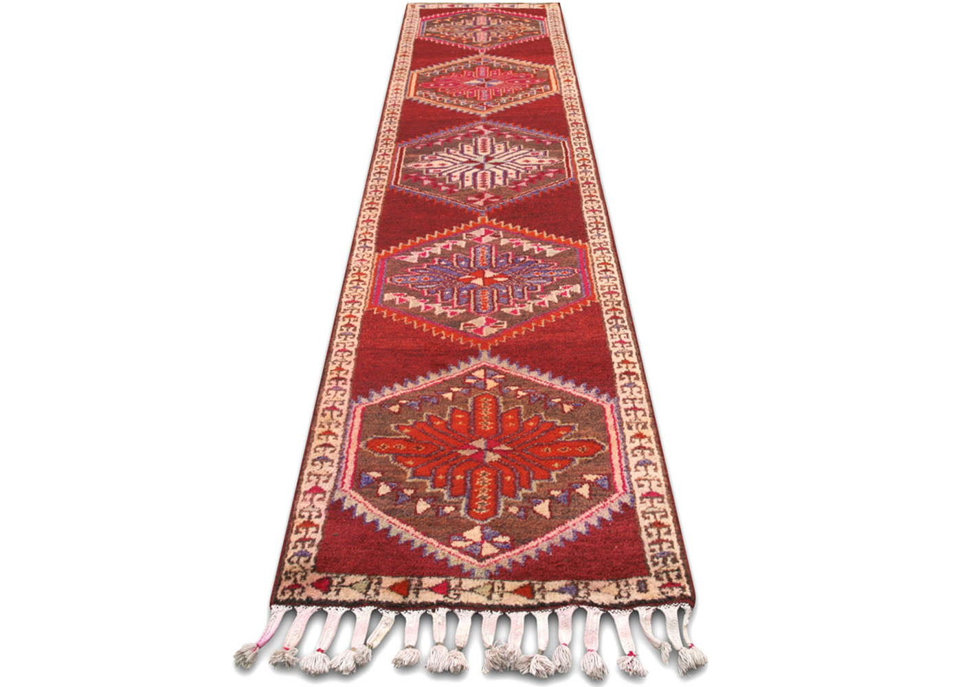 Vintage Turkish Oushak Runner - 2'11" x 12'5" - 140382