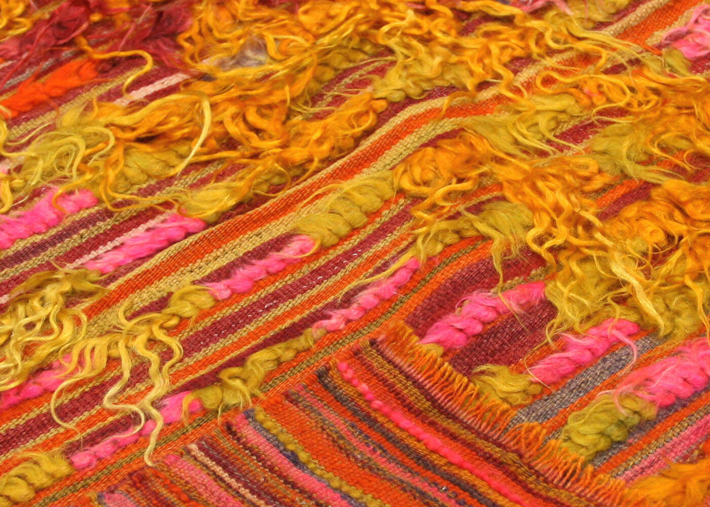 Vintage Turkish Tulu Rug - 3'11" x 5'10" - 140388