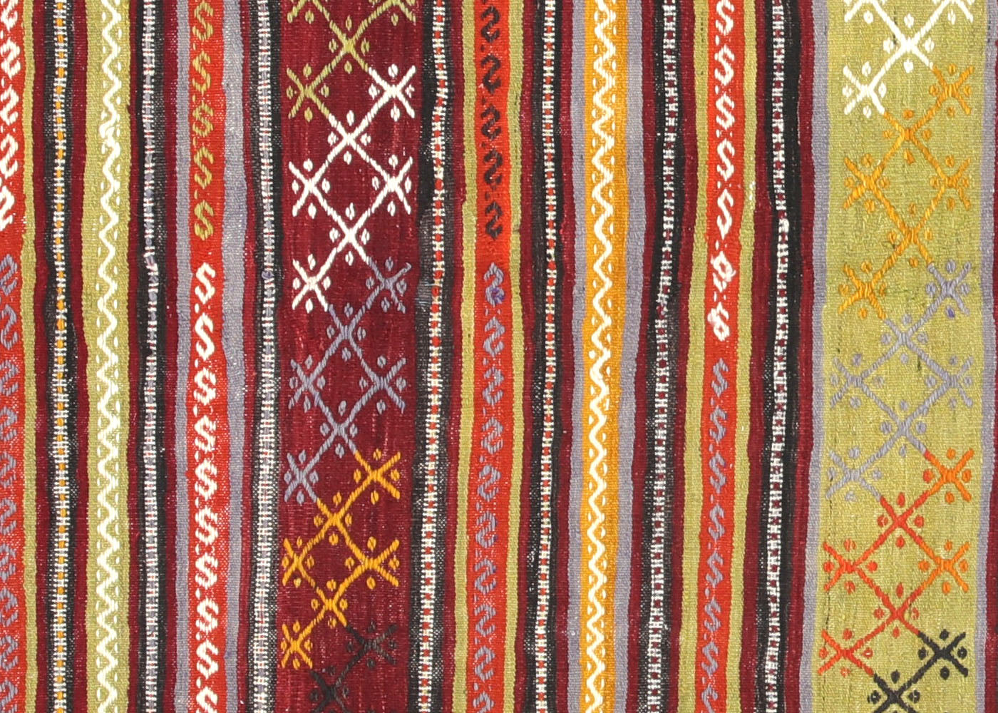 Vintage Turkish Kilim - 5'10" x 9'10" - 140394