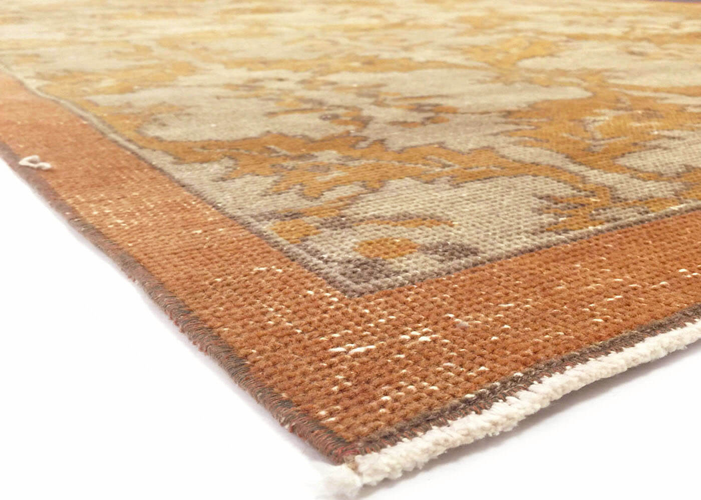 Vintage Turkish Mid-Century-Modern Rug - 4'6" x 9'6" - 140401