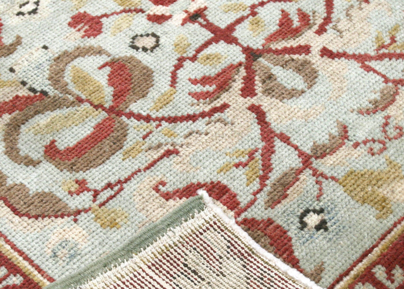 Vintage Turkish Oushak Rug - 3' x 6' - 140403