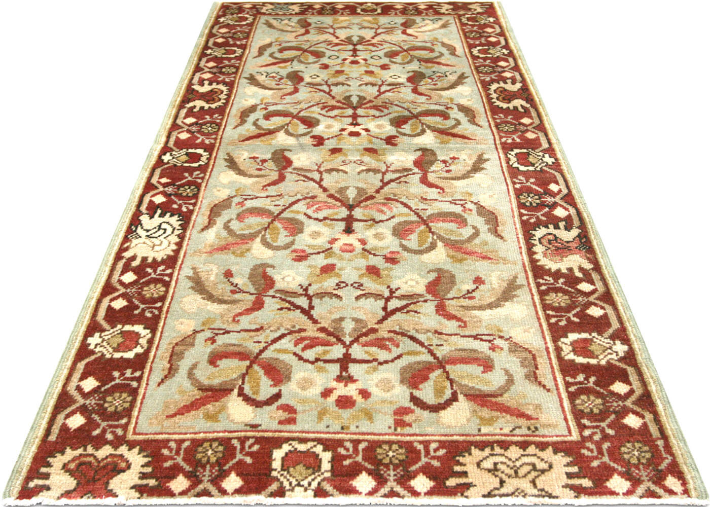 Vintage Turkish Oushak Rug - 3' x 6' - 140403